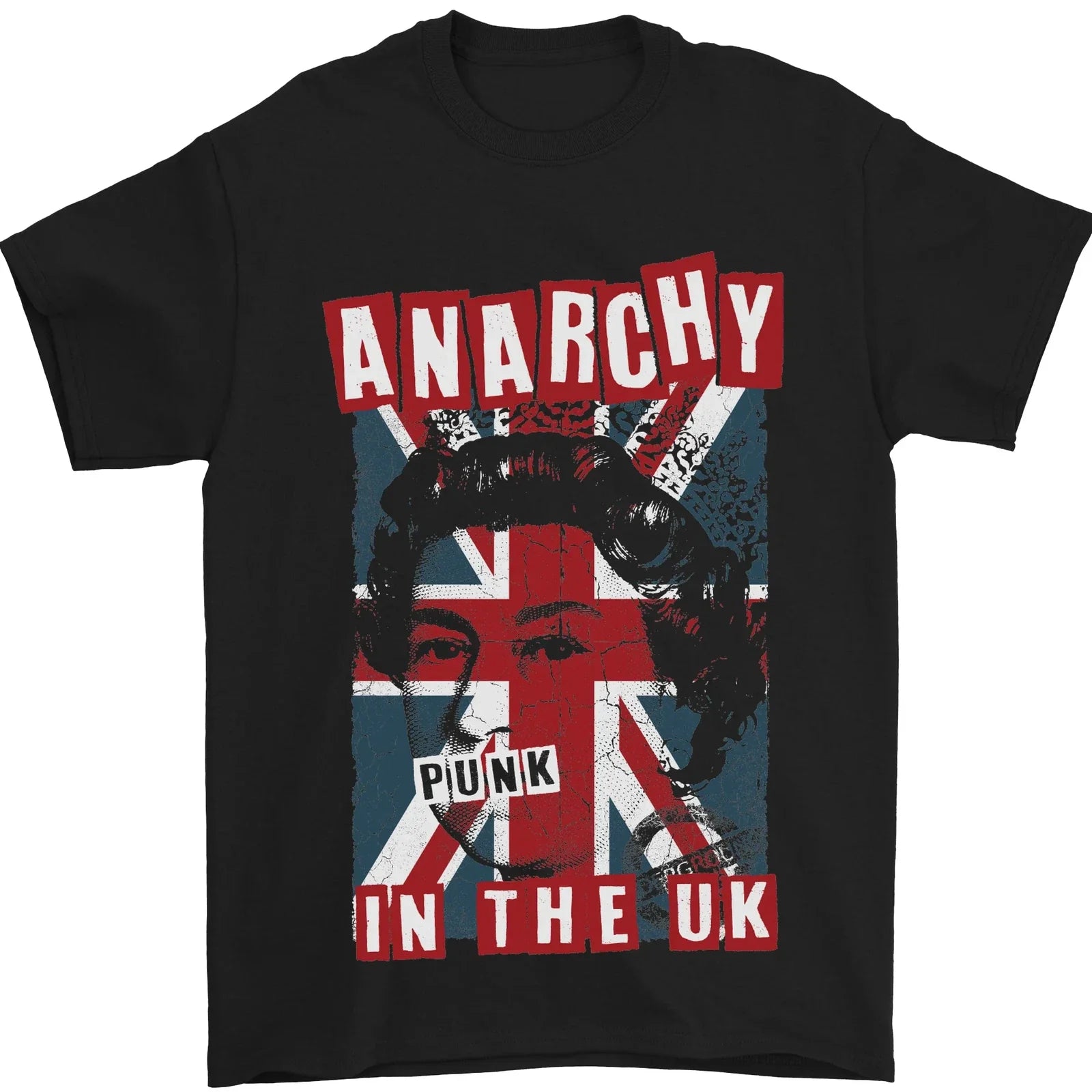 Anarchy in the UK Punk Music Rock Mens 100% Cotton - Adult & Kids T-Shirts, Sweatshirts & Hoodies apparel design preview 1