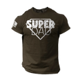 Men's Fathers Day Funny Dad Gift Super - Adult & Kids T-Shirts, Sweatshirts & Hoodies apparel design preview 1
