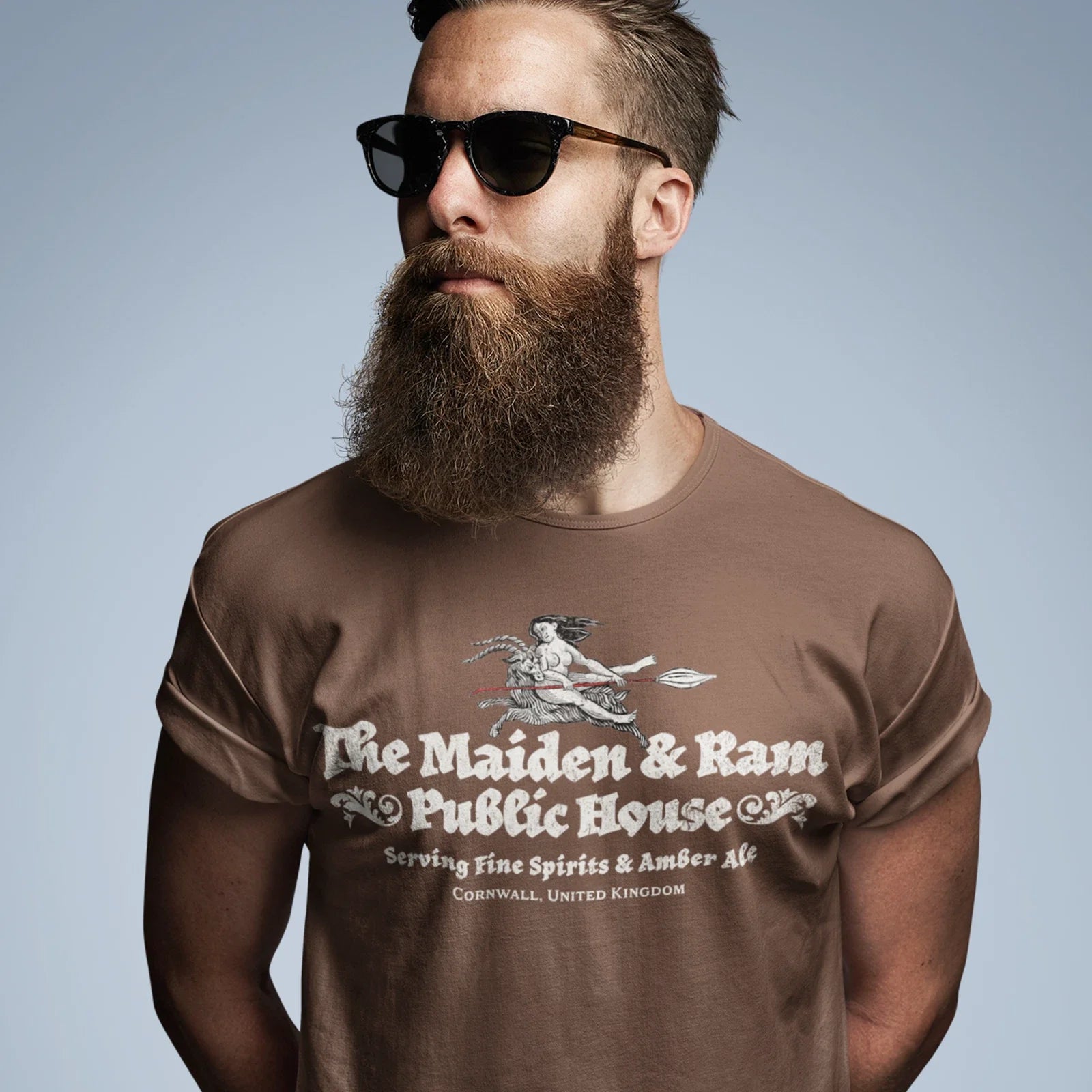 British Pub The Maiden Ram Public House Crawl - Adult & Kids T-Shirts, Sweatshirts & Hoodies apparel design preview 1
