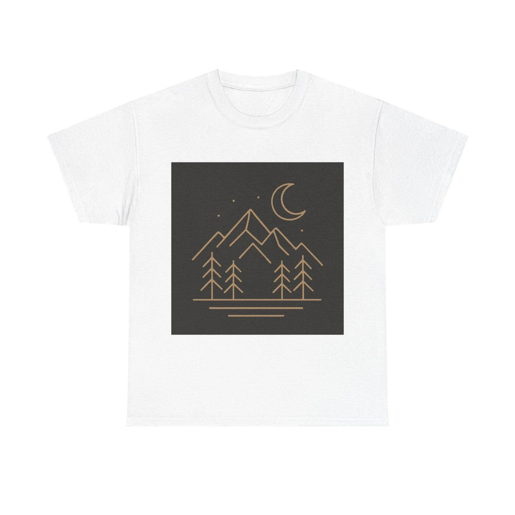 Mountain Adventure Minimalist Outdoor Nature Line Art - Adult & Kids T-Shirts, Sweatshirts & Hoodies apparel design preview 1