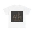 Mountain Adventure Minimalist Outdoor Nature Line Art - Adult & Kids T-Shirts, Sweatshirts & Hoodies apparel design preview 1