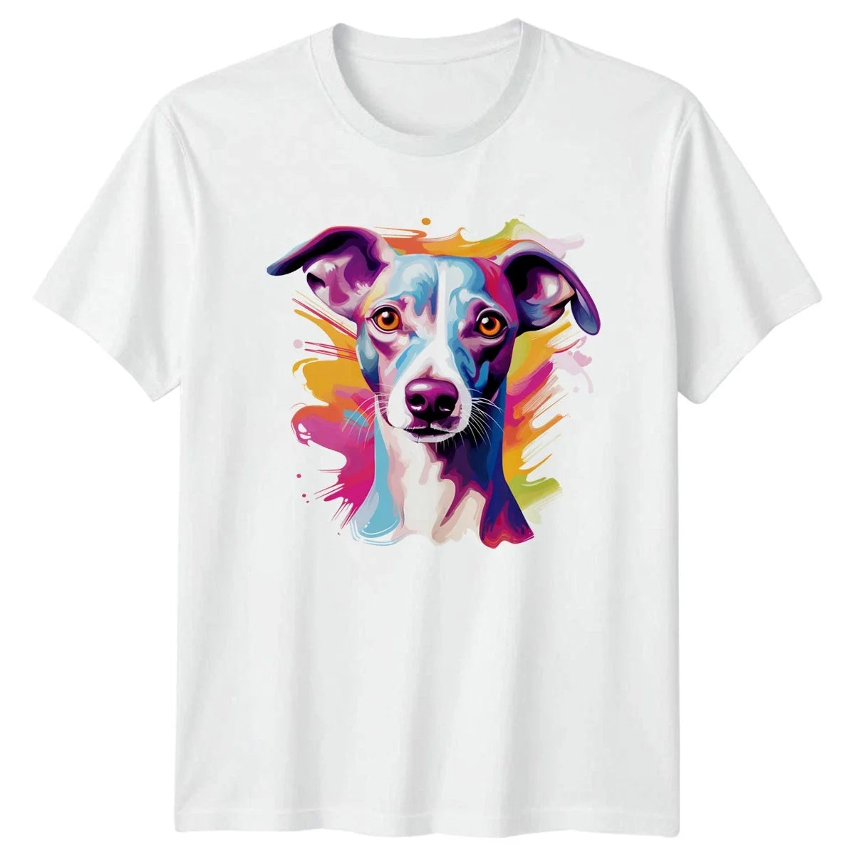 Colorful Dog Portrait Pet Lover Gift For Him And Her - Adult & Kids T-Shirts, Sweatshirts & Hoodies apparel design preview 1