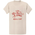 Gildan 5000 Vintage Cowgirl Hell Cat Retro Western - Adult & Kids T-Shirts, Sweatshirts & Hoodies apparel design preview 1