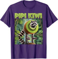 Pipi Kiwi Character Raccoon Italian Brainrot - Adult & Kids T-Shirts, Sweatshirts & Hoodies apparel design preview 1