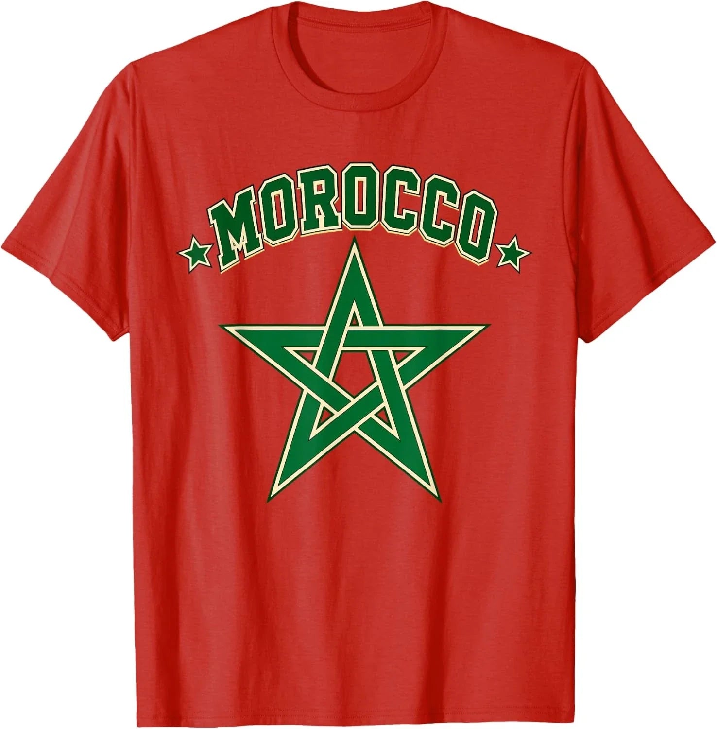 Morocco Flag Patriotic Moroccan - Adult & Kids T-Shirts, Sweatshirts & Hoodies apparel design preview 1