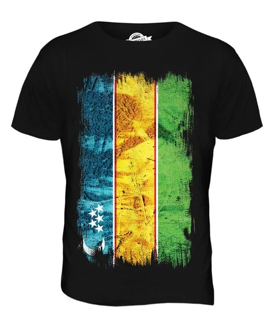 KARAKALPAKISTAN GRUNGE FLAG MENS XS S M L XL 2XL 3XL - Adult & Kids T-Shirts, Sweatshirts & Hoodies apparel design preview 1