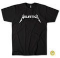 HELVETICA Font Lovers Graphic Design Metallica Heavy - Adult & Kids T-Shirts, Sweatshirts & Hoodies apparel design preview 1
