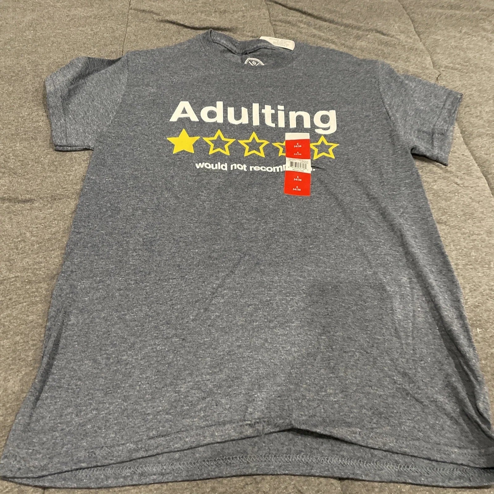 DOM RATE ADULT NAVY BLUE Short Sleeve Crew Neck Sz S - Adult & Kids T-Shirts, Sweatshirts & Hoodies apparel design preview 1
