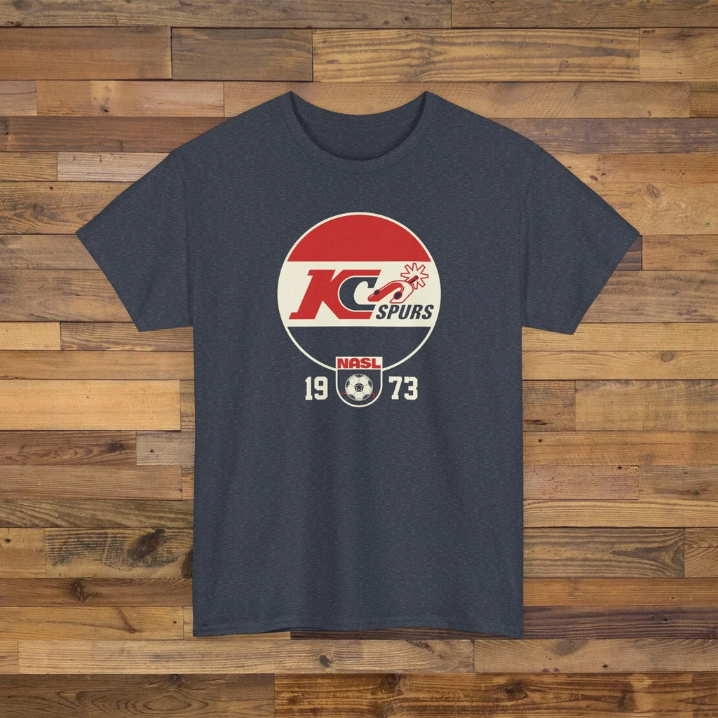 Kansas City Spurs 1973 NASL Vintage Soccer Premium - Adult & Kids T-Shirts, Sweatshirts & Hoodies apparel design preview 1