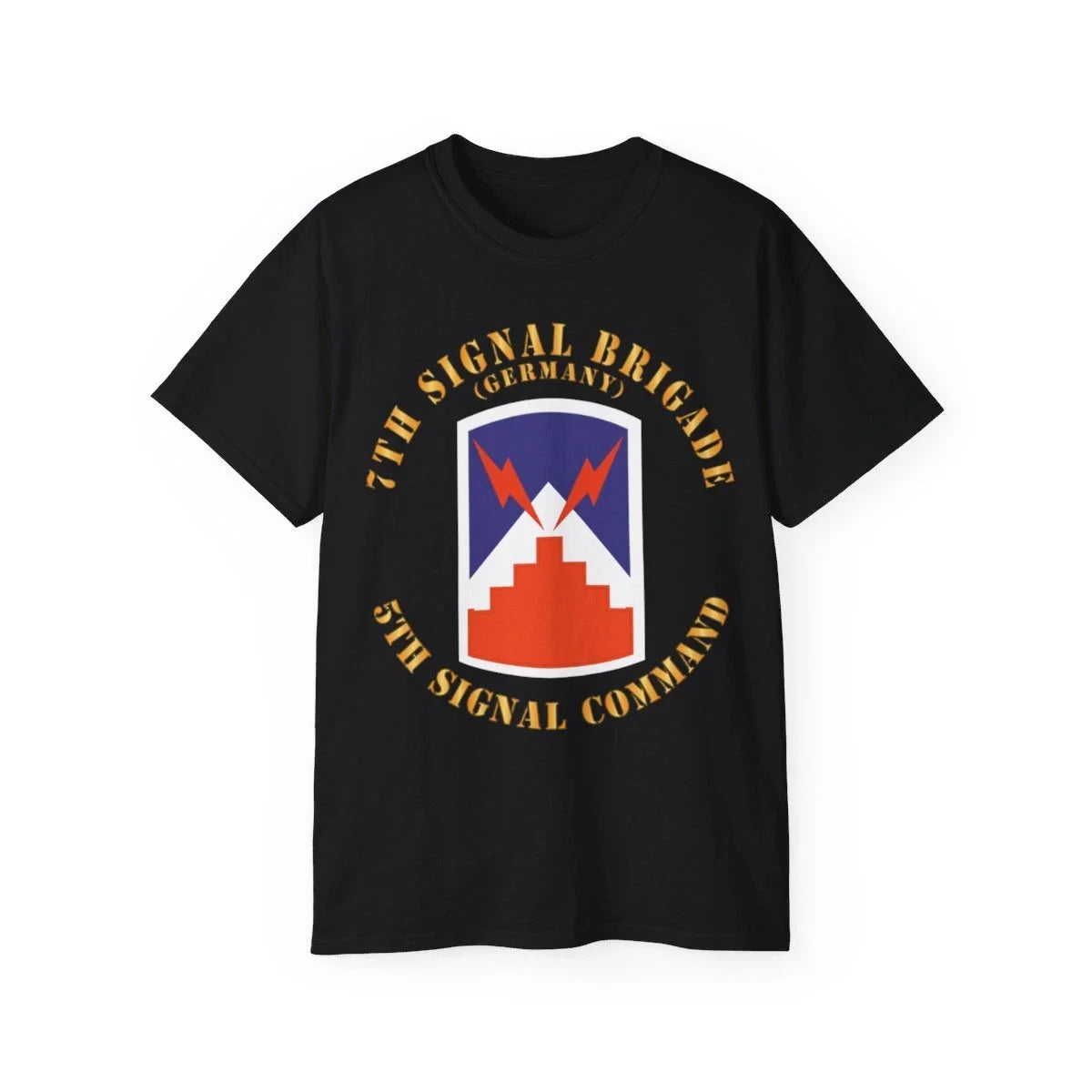 Classic 7th Signal Brigade Germany 5th Command X 300 - Adult & Kids T-Shirts, Sweatshirts & Hoodies apparel design preview 1