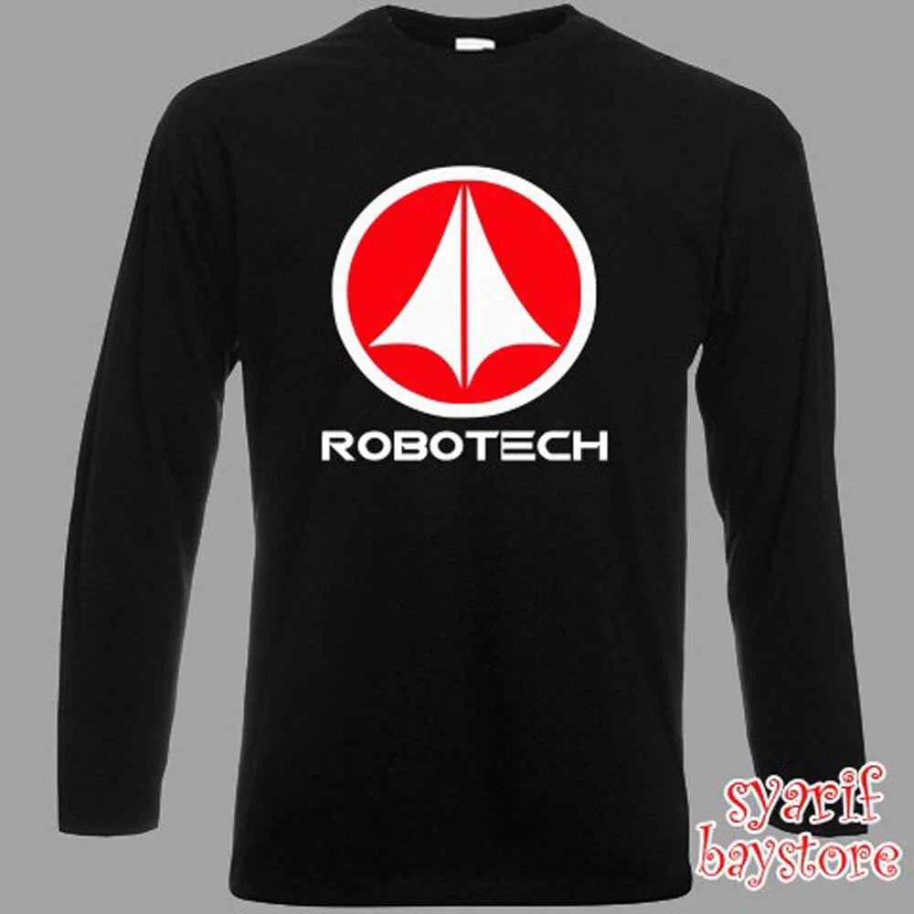 Robotech Anime Cartoon Men's Black Size S to 3XL - Adult & Kids T-Shirts, Sweatshirts & Hoodies apparel design preview 1