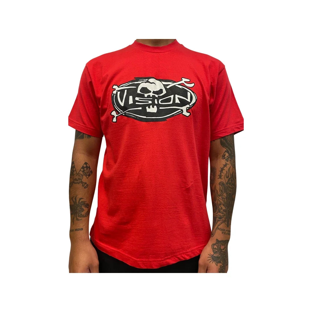 VISION STREET WEAR Adult Mens Shredder Logo Vintage - Adult & Kids T-Shirts, Sweatshirts & Hoodies apparel design preview 1