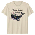 Always Believe In Magic Celestial Whale Boho - Adult & Kids T-Shirts, Sweatshirts & Hoodies apparel design preview 1
