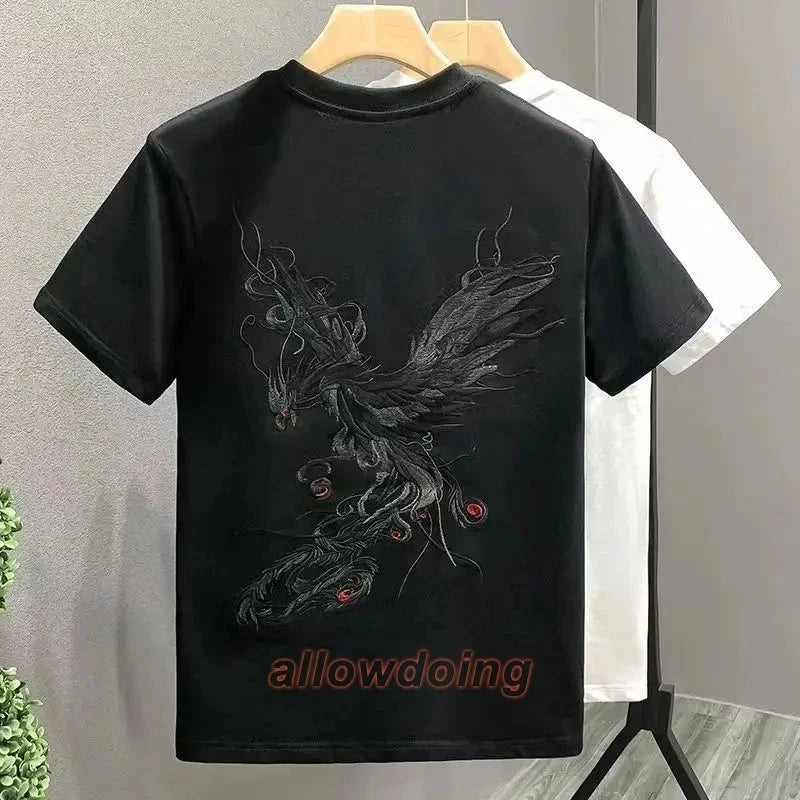 Men's Phoenix Embroidery Short Sleeve Summer - Adult & Kids T-Shirts, Sweatshirts & Hoodies apparel design preview 1