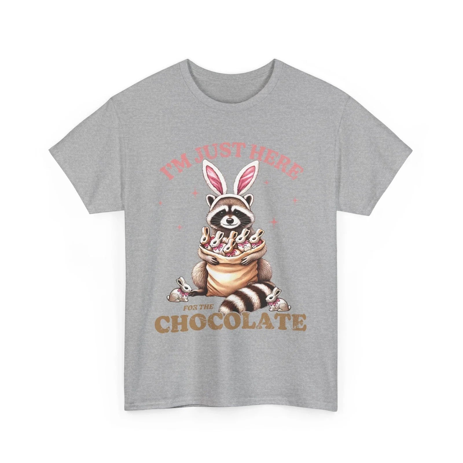 I'm Just Here For The Chocolate Hilarious Quote - Adult & Kids T-Shirts, Sweatshirts & Hoodies apparel design preview 1