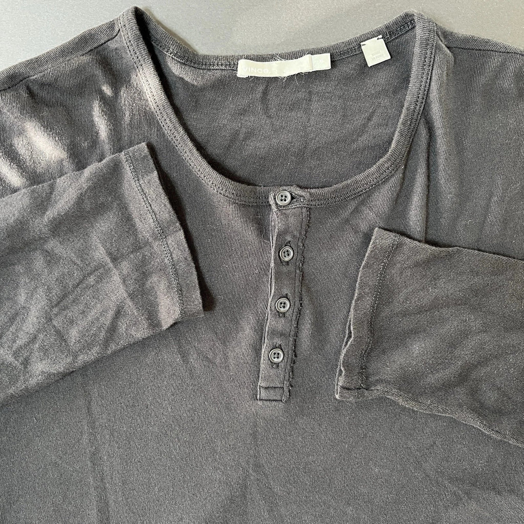 Vince Henley Men's XL Black Designer Minimalist - Adult & Kids T-Shirts, Sweatshirts & Hoodies apparel design preview 1