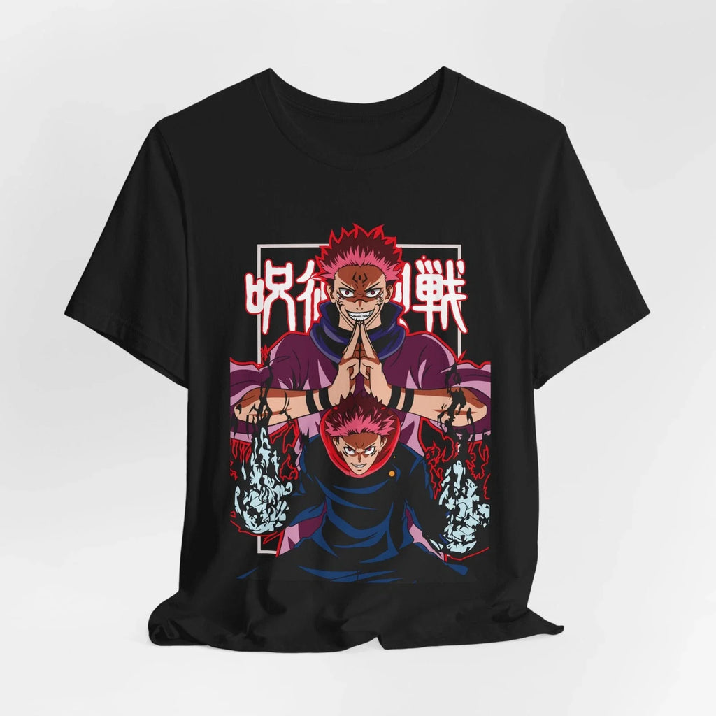 Sukuna and Yuji Anime Graphic JJK Short Sleeve - Adult & Kids T-Shirts, Sweatshirts & Hoodies apparel design preview 1