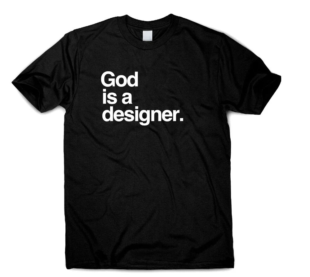 God is a designer Quote for Men Women Inspirational - Adult & Kids T-Shirts, Sweatshirts & Hoodies apparel design preview 1