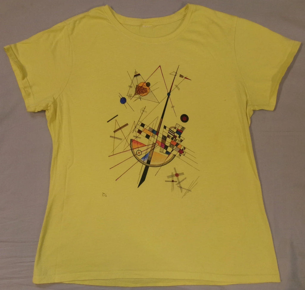 WASSILY KANDINSKY ART SzS DELICATE TERSION 1923 ZARTE - Adult & Kids T-Shirts, Sweatshirts & Hoodies apparel design preview 1