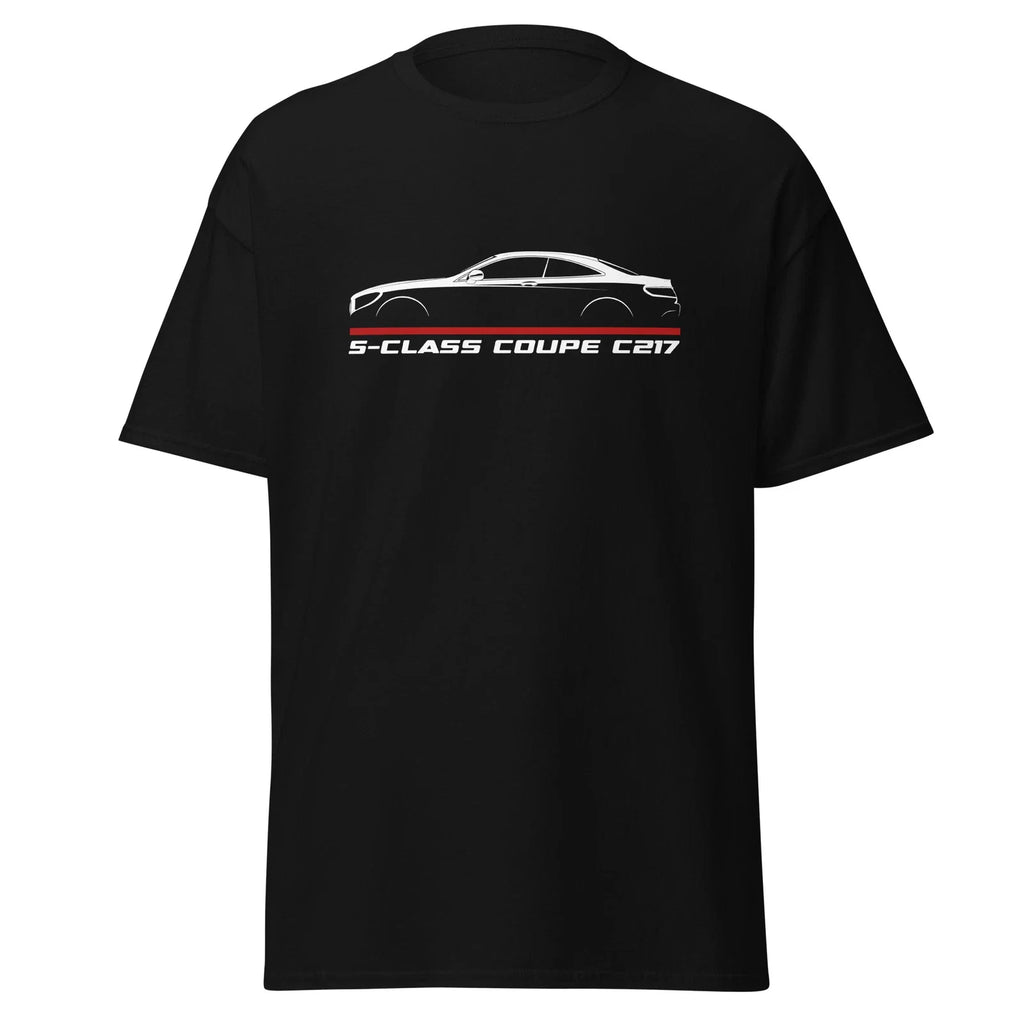 Premium For Mercedes S-Class Coupe C217 2014-2020 - Adult & Kids T-Shirts, Sweatshirts & Hoodies apparel design preview 1