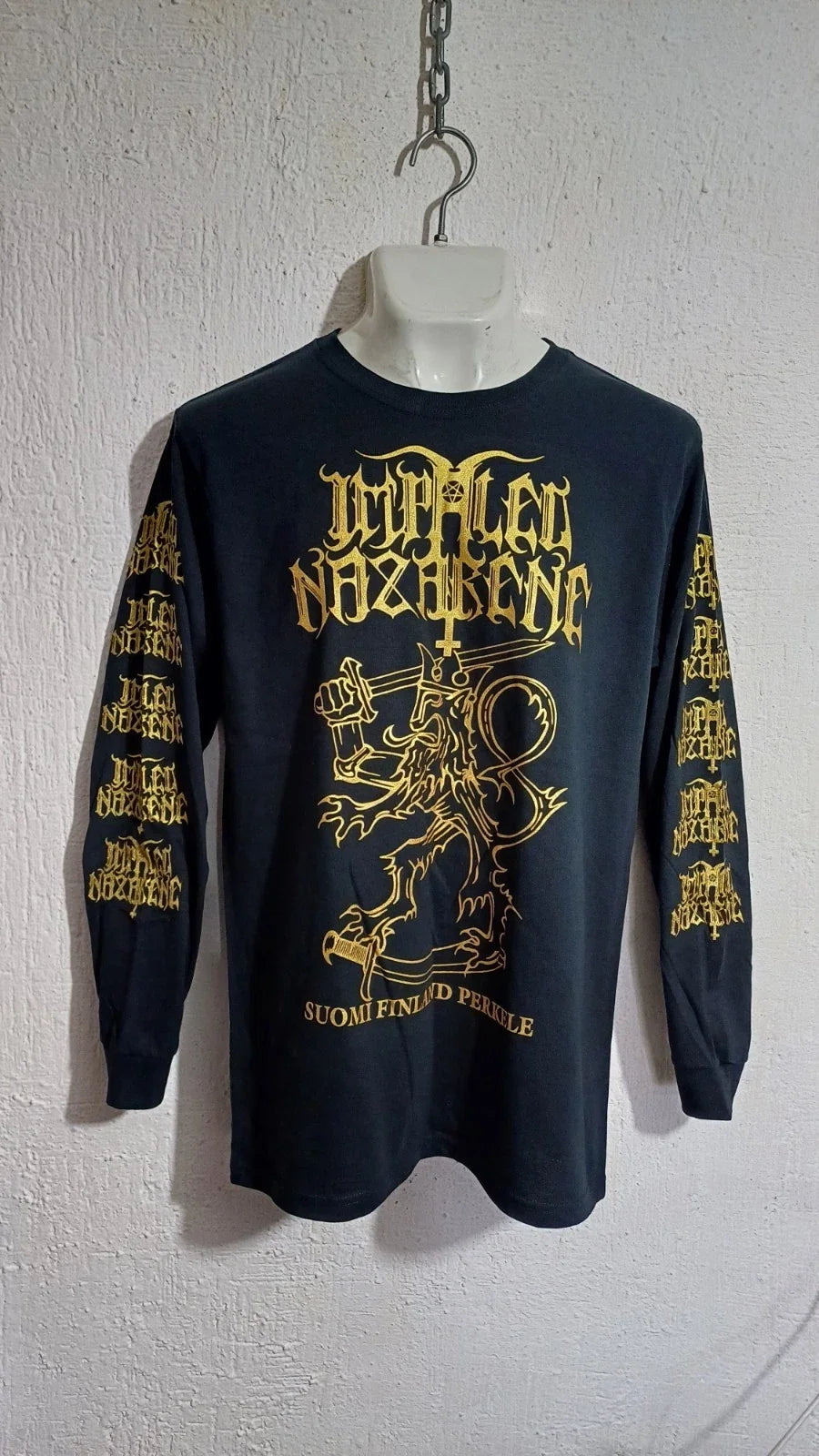 Impaled Nazarene suomi finland black metal nifelheim - Adult & Kids T-Shirts, Sweatshirts & Hoodies apparel design preview 1