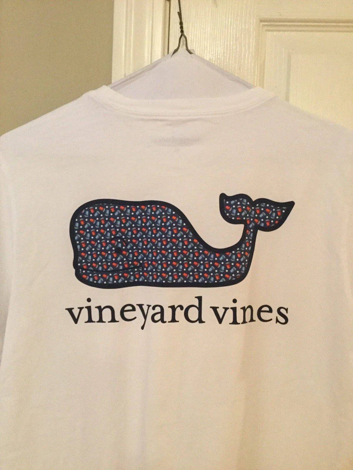 Vineyard Vines Men's Beer Pong Whale Fill Pocket S/S - Adult & Kids T-Shirts, Sweatshirts & Hoodies apparel design preview 1