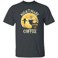 Nightmare before coffee Halloween gift lover black - Adult & Kids T-Shirts, Sweatshirts & Hoodies apparel design preview 1