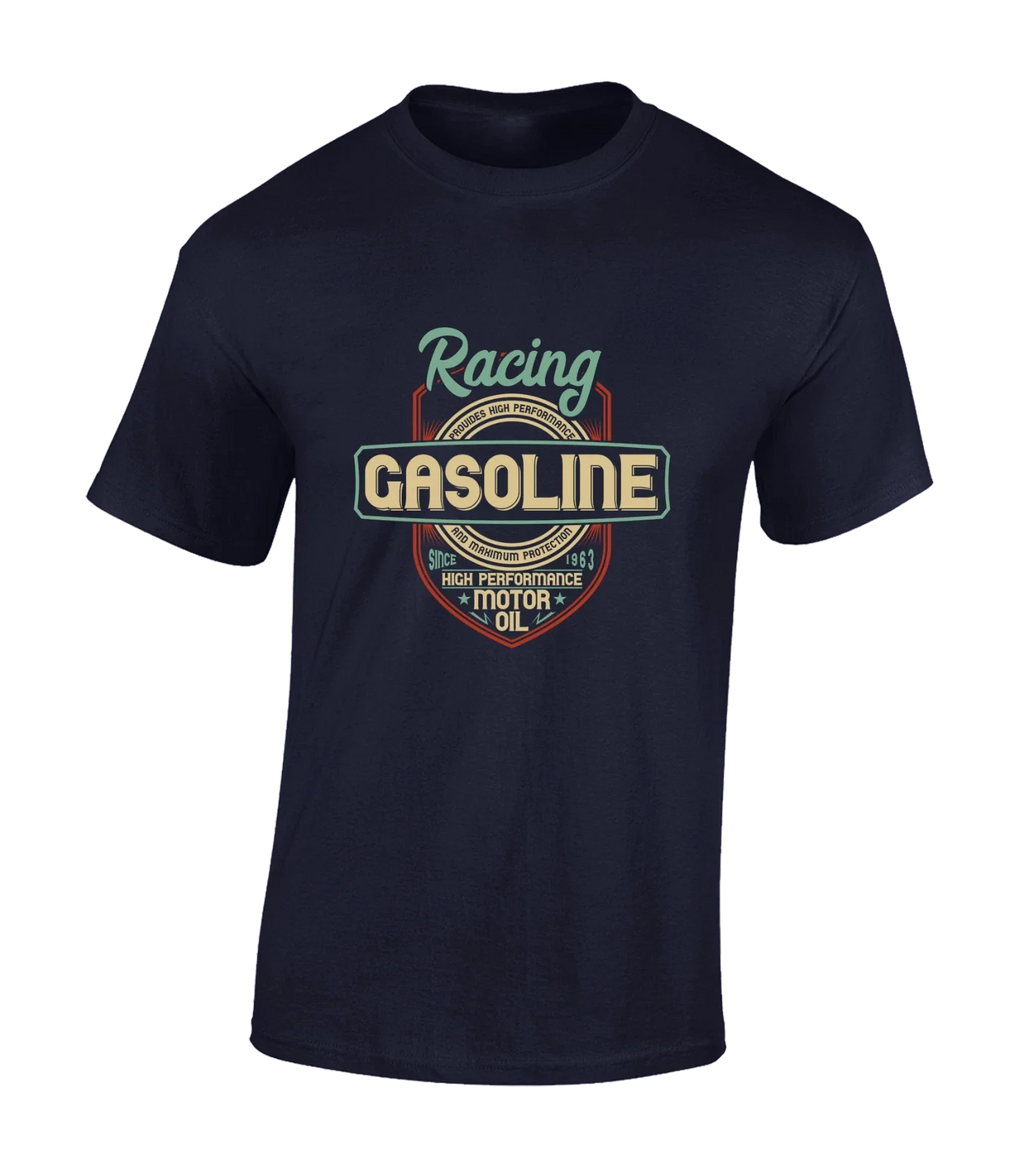 RACING GASOLINE MOTOR OIL MENS COOL CLASSIC CAR - Adult & Kids T-Shirts, Sweatshirts & Hoodies apparel design preview 1