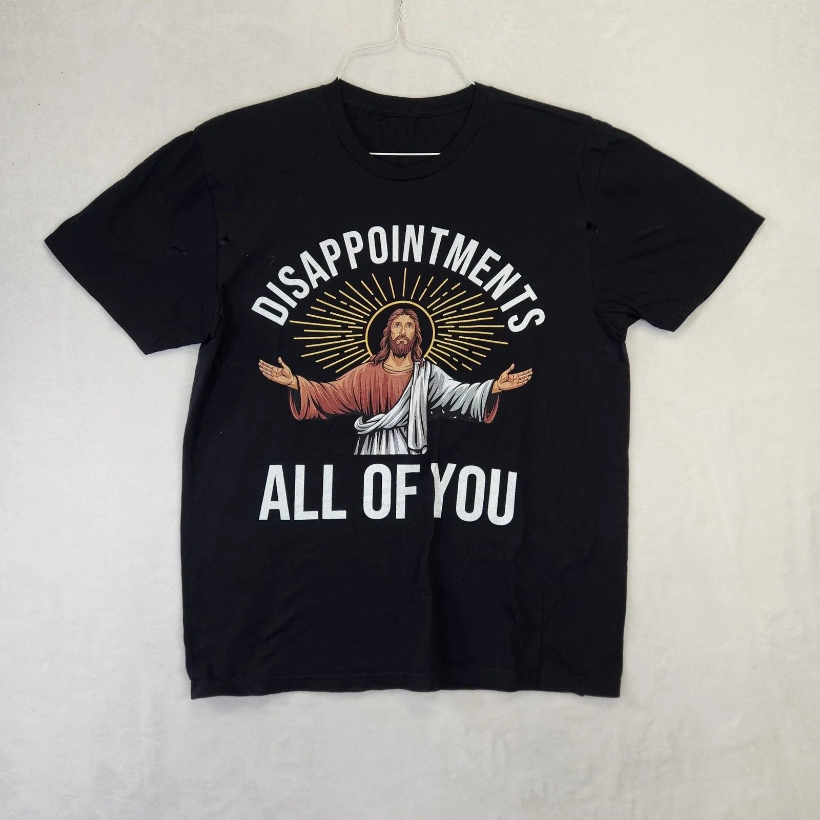 Jesus Disappointments All Of You Sarcastic Graphic - Adult & Kids T-Shirts, Sweatshirts & Hoodies apparel design preview 1