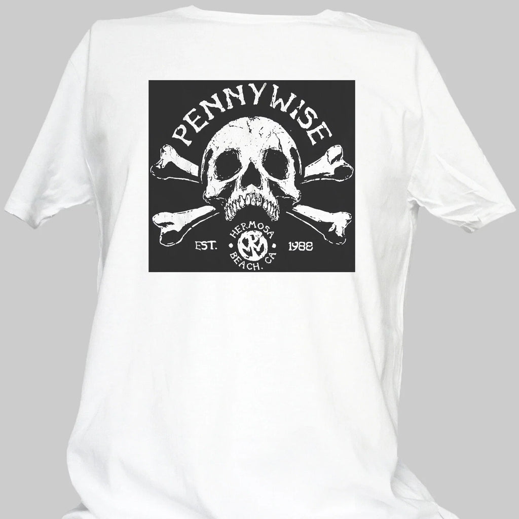 Pennywise Hardcore Punk Rock Short Sleeve White S-3XL - Adult & Kids T-Shirts, Sweatshirts & Hoodies apparel design preview 1