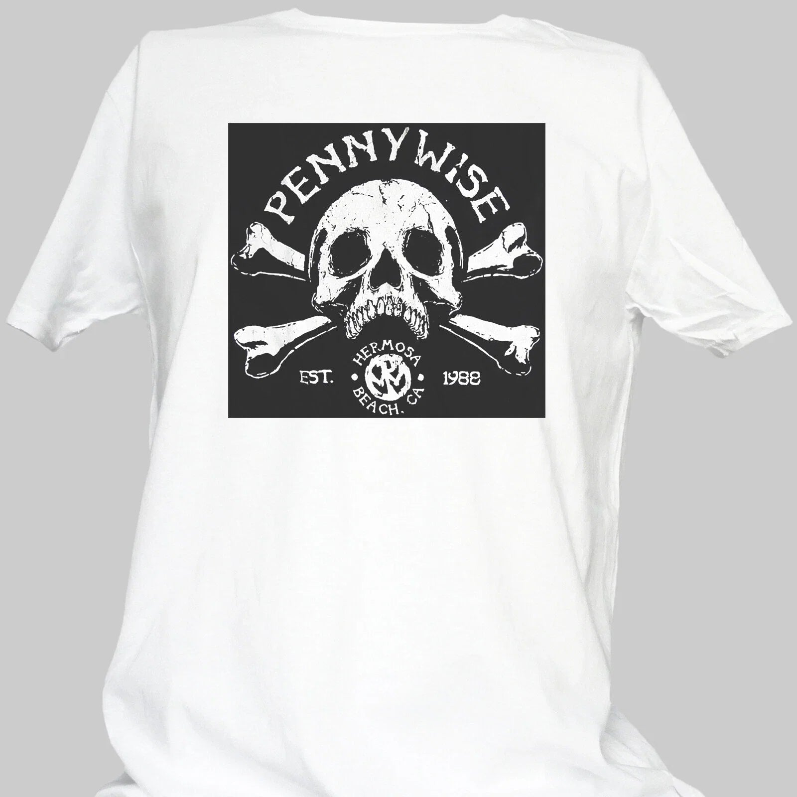 Pennywise Hardcore Punk Rock Short Sleeve White S-3XL - Adult & Kids T-Shirts, Sweatshirts & Hoodies apparel design preview 1