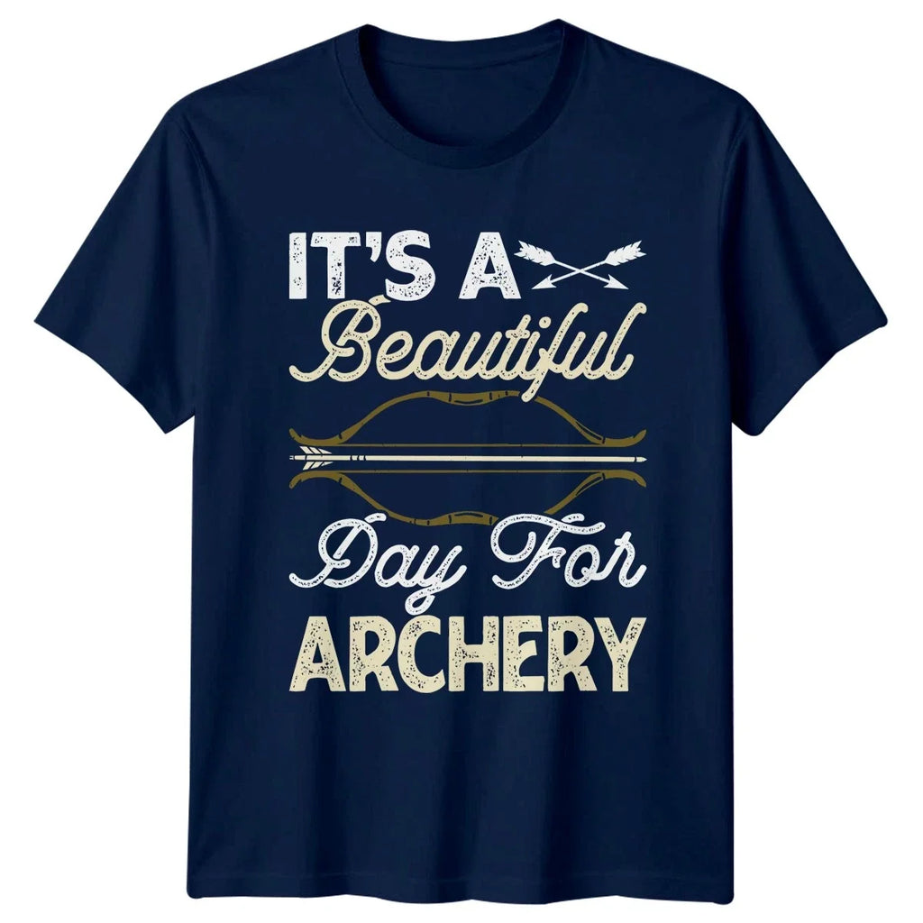 Its A Beautiful Day For Archery Bowhunting Gift Him - Adult & Kids T-Shirts, Sweatshirts & Hoodies apparel design preview 1