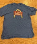 McDonald's 15 Cent Hamburgers Retro Blue Mens XL - Adult & Kids T-Shirts, Sweatshirts & Hoodies apparel design preview 1