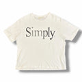 SIMPLYCOMPLICATED Simply Simple 25SS1008 white 2 - Adult & Kids T-Shirts, Sweatshirts & Hoodies apparel design preview 1