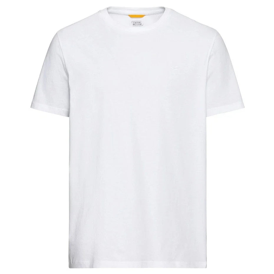 Camel active men's basic organic cotton white 9T81 - Adult & Kids T-Shirts, Sweatshirts & Hoodies apparel design preview 1