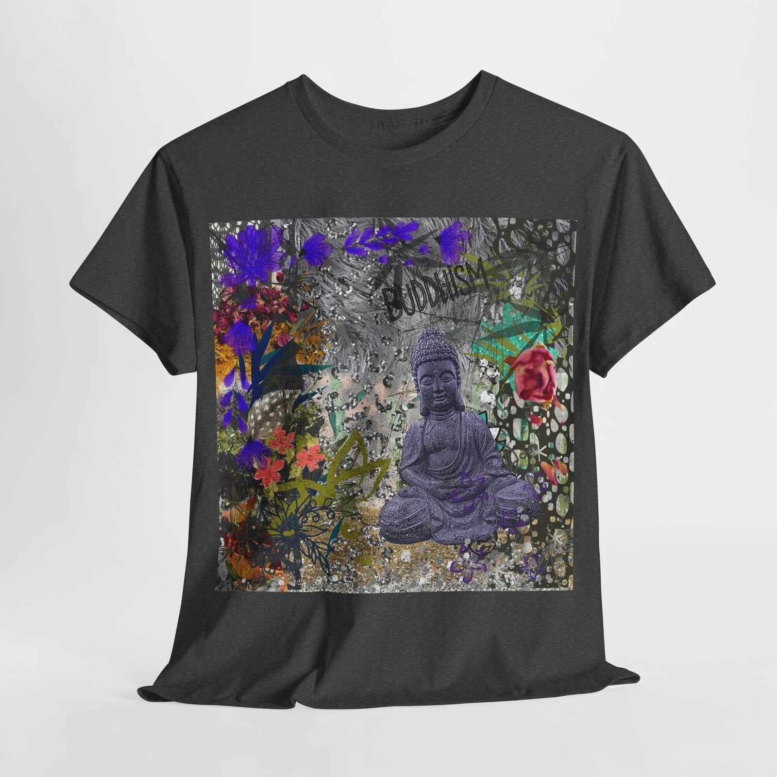 BUDDHISM Unisex Cotton Kawaii Anime Apparel - Adult & Kids T-Shirts, Sweatshirts & Hoodies apparel design preview 1