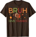 Bruh Meme Funny Design Thanksgiving Turkey - Adult & Kids T-Shirts, Sweatshirts & Hoodies apparel design preview 1