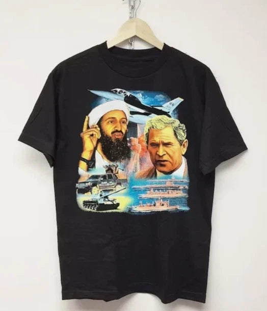 9-11 Rap Osama Bin Laden, Cotton For Unisex - Adult & Kids T-Shirts, Sweatshirts & Hoodies apparel design preview 1