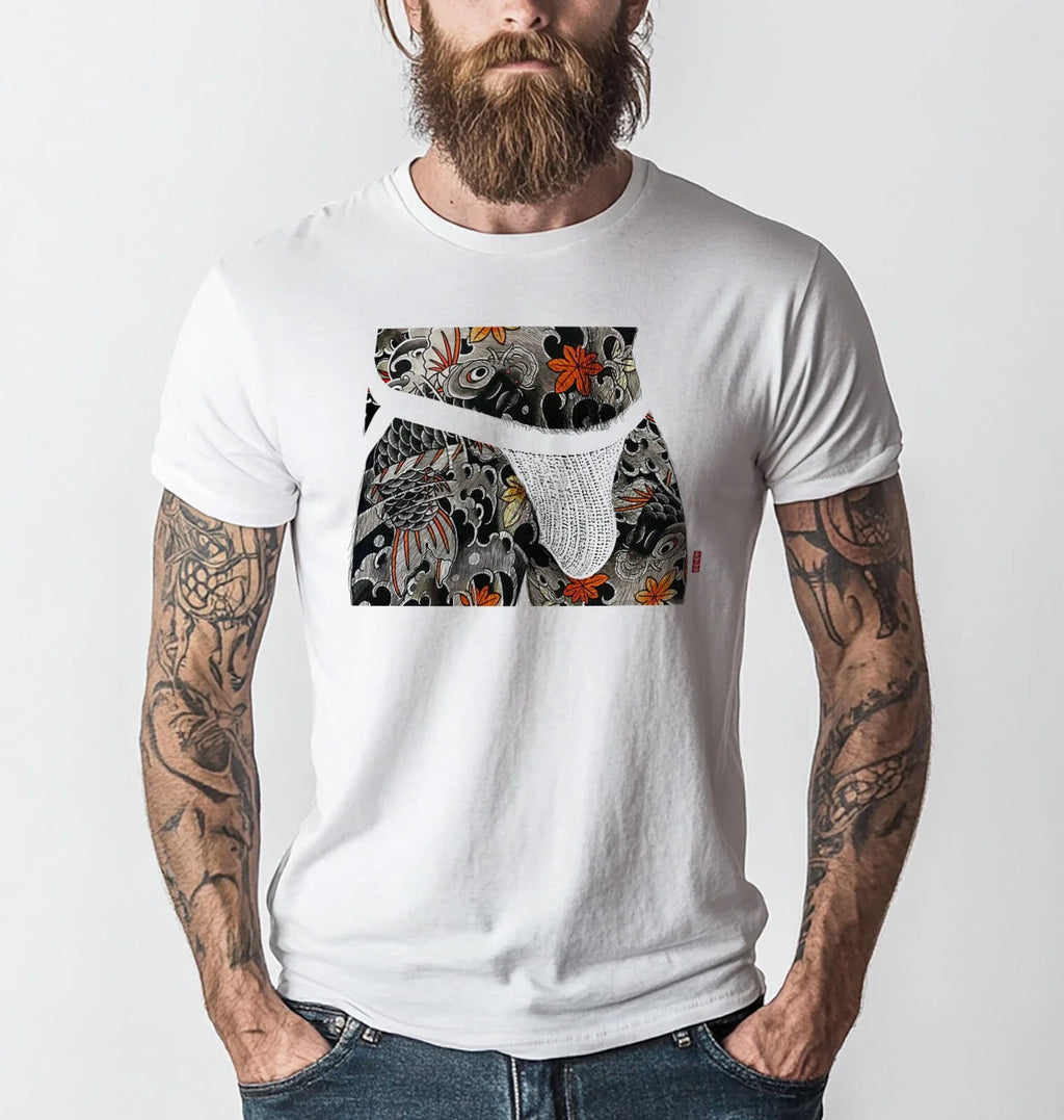 Gay Fashion Inked Hunk Jocks l Tattoo Art Gift for - Adult & Kids T-Shirts, Sweatshirts & Hoodies apparel design preview 1