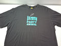 Plain Lazy Party Animal XXL Grey Graphic Funny Slogan - Adult & Kids T-Shirts, Sweatshirts & Hoodies apparel design preview 1