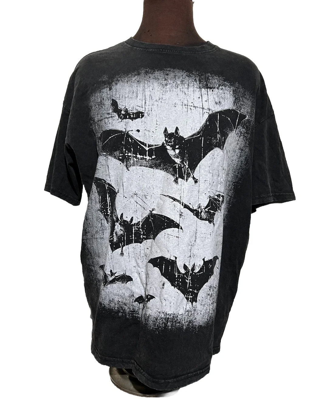 Y2K Gothic Bat Vintage Grunge Bats Graphic T- Size M - Adult & Kids T-Shirts, Sweatshirts & Hoodies apparel design preview 1