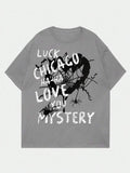 Grunge Punk Men Letter Graphic Vintage School Style - Adult & Kids T-Shirts, Sweatshirts & Hoodies apparel design preview 1