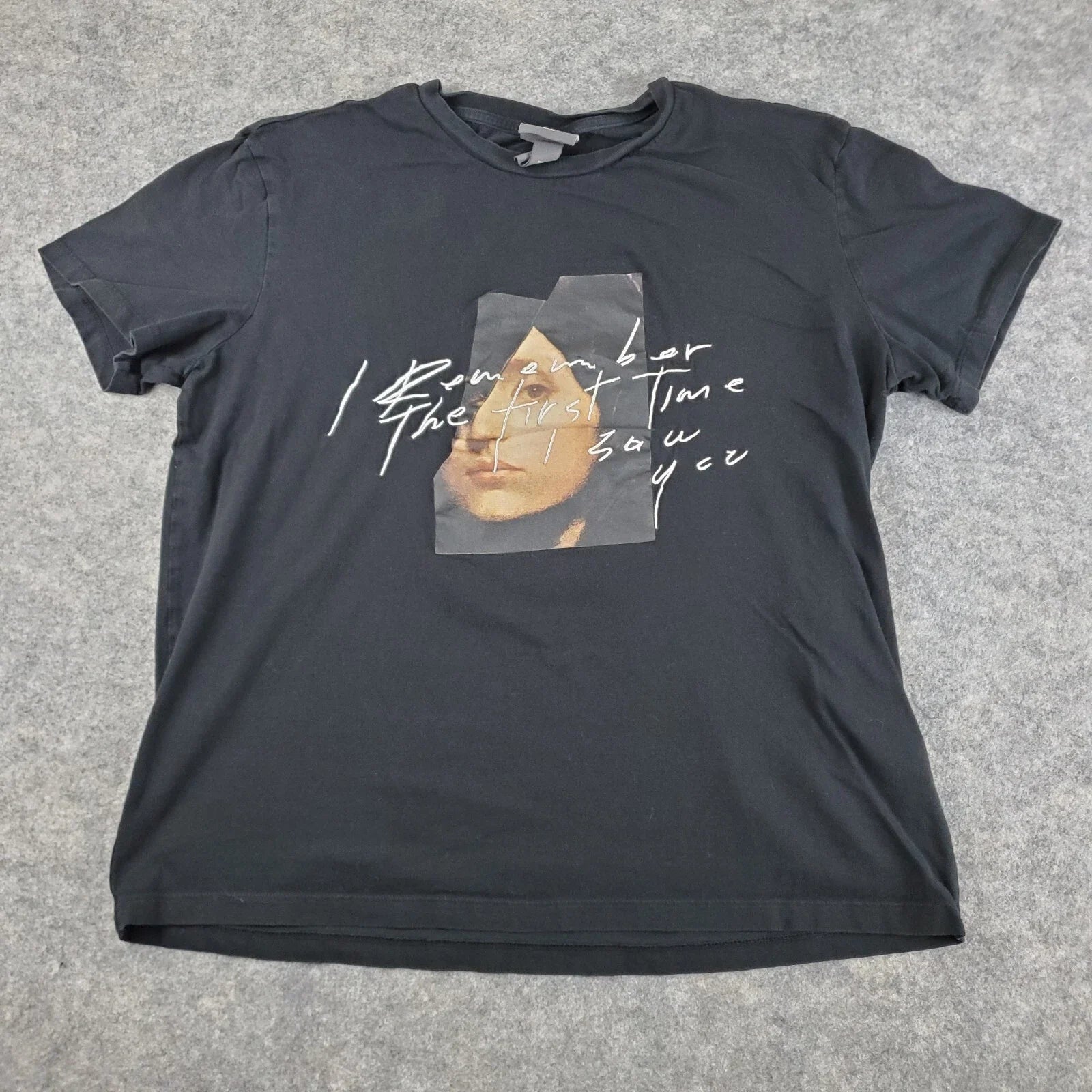 H&M Men Large Black Crew Neck Short Sleeve Graphic - Adult & Kids T-Shirts, Sweatshirts & Hoodies apparel design preview 1