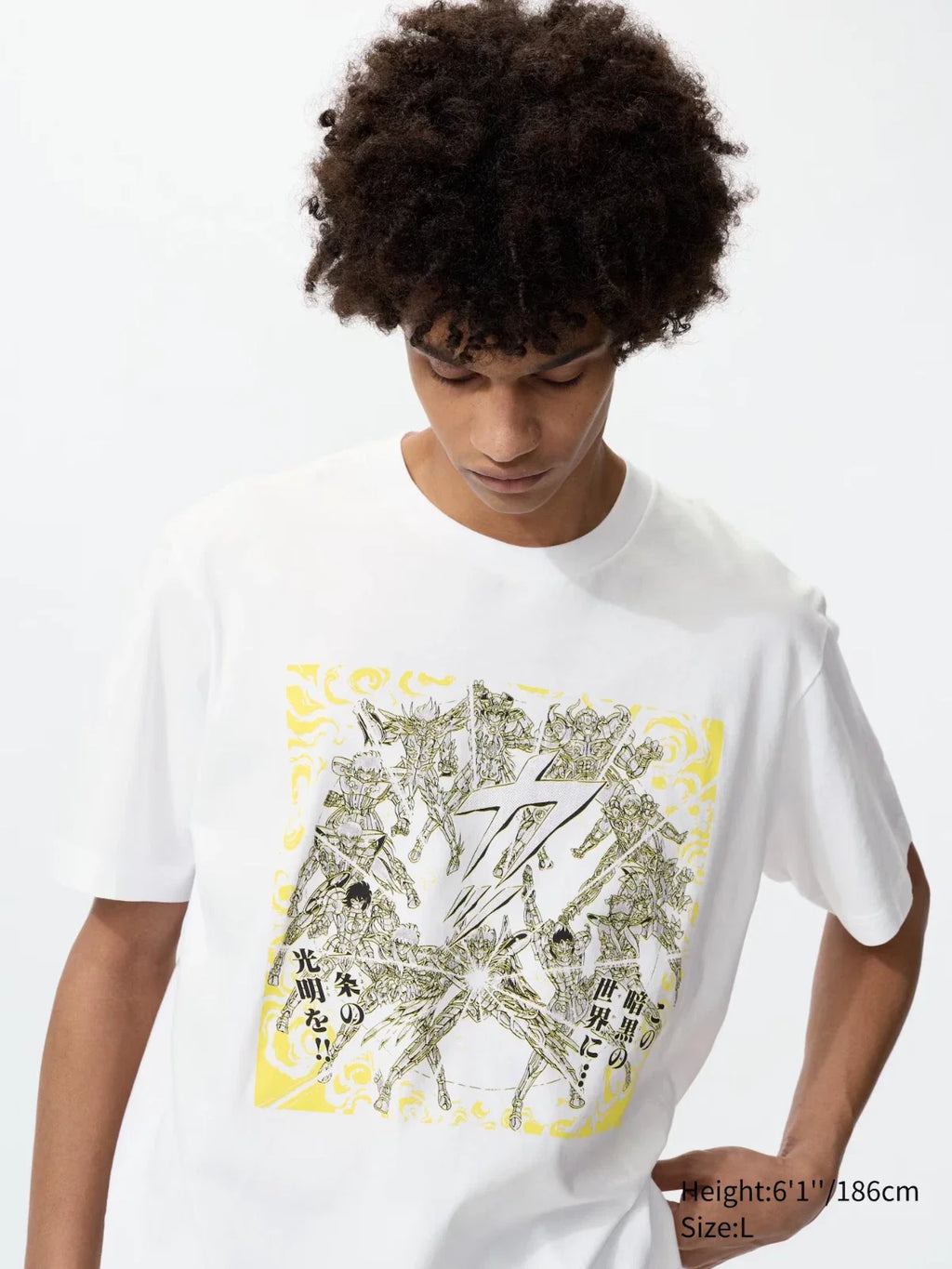 NWT Uniqlo Saint Seiya Knights of the Zodiac US Men - Adult & Kids T-Shirts, Sweatshirts & Hoodies apparel design preview 1