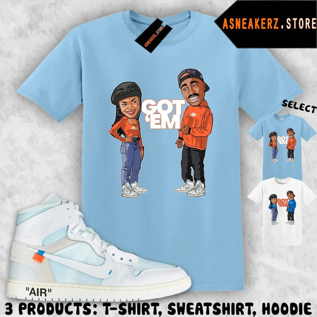 Matching V.A.A. AJ 1 High Alaska Match Sneaker Poetic - Adult & Kids T-Shirts, Sweatshirts & Hoodies apparel design preview 1
