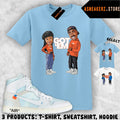 Matching V.A.A. AJ 1 High Alaska Match Sneaker Poetic - Adult & Kids T-Shirts, Sweatshirts & Hoodies apparel design preview 1