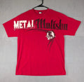 Metal Mulisha Mens Large Y2K Red Graphic Skull Biker - Adult & Kids T-Shirts, Sweatshirts & Hoodies apparel design preview 1