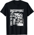 Streetwear Graphic Dark Skull Urban Aesthetic, Mens - Adult & Kids T-Shirts, Sweatshirts & Hoodies apparel design preview 1