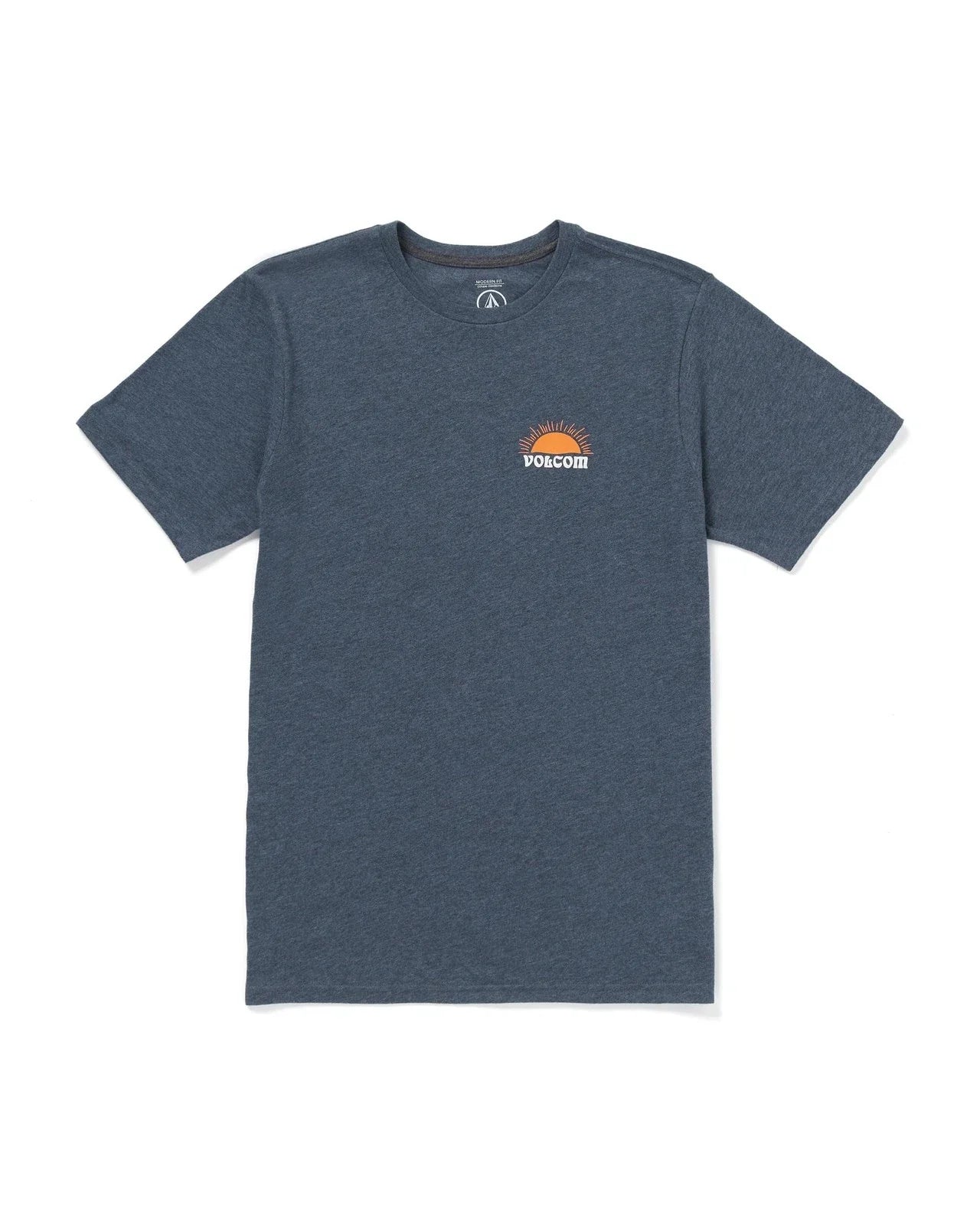 Volcom Men's Sunshiney Daze Short Sleeve Navy - Adult & Kids T-Shirts, Sweatshirts & Hoodies apparel design preview 1