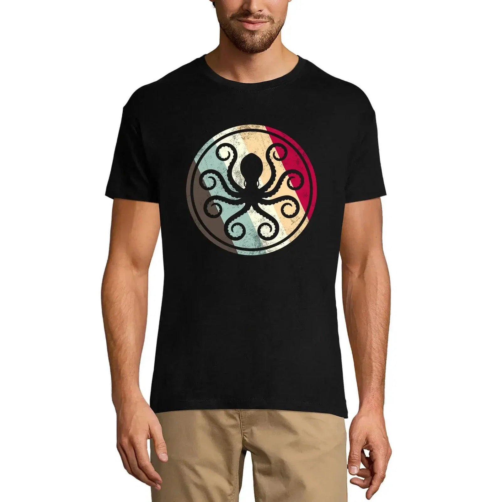 ULTRABASIC men's octopus logo retro - Adult & Kids T-Shirts, Sweatshirts & Hoodies apparel design preview 1